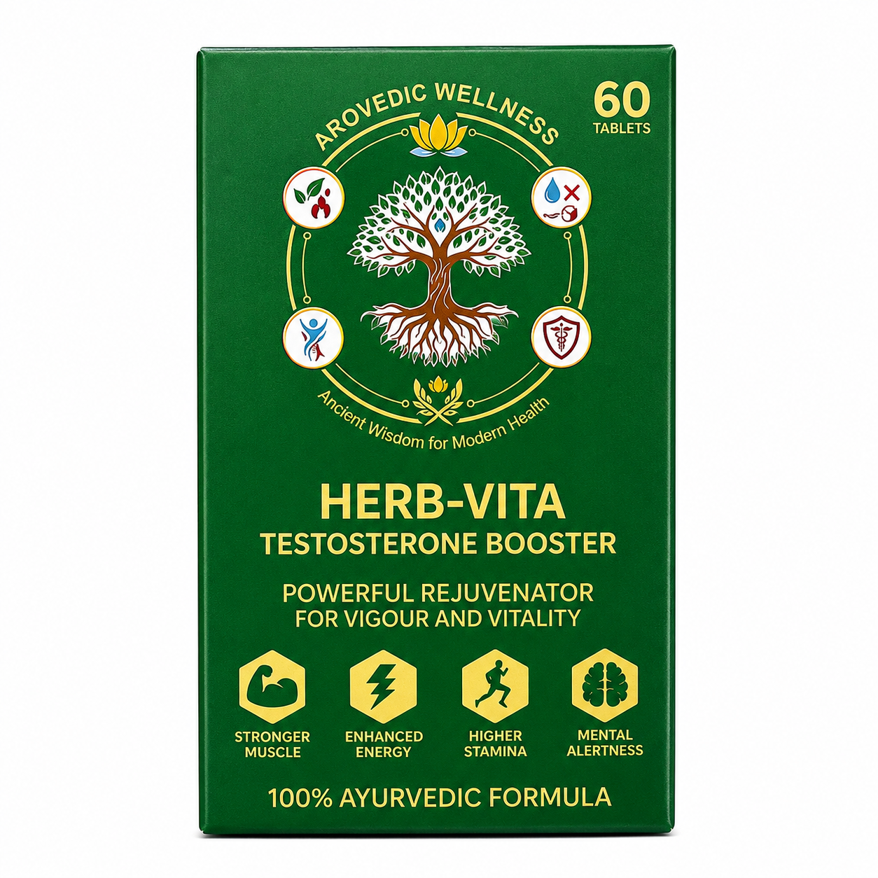 Arovedic Wellness Testosterone Booster