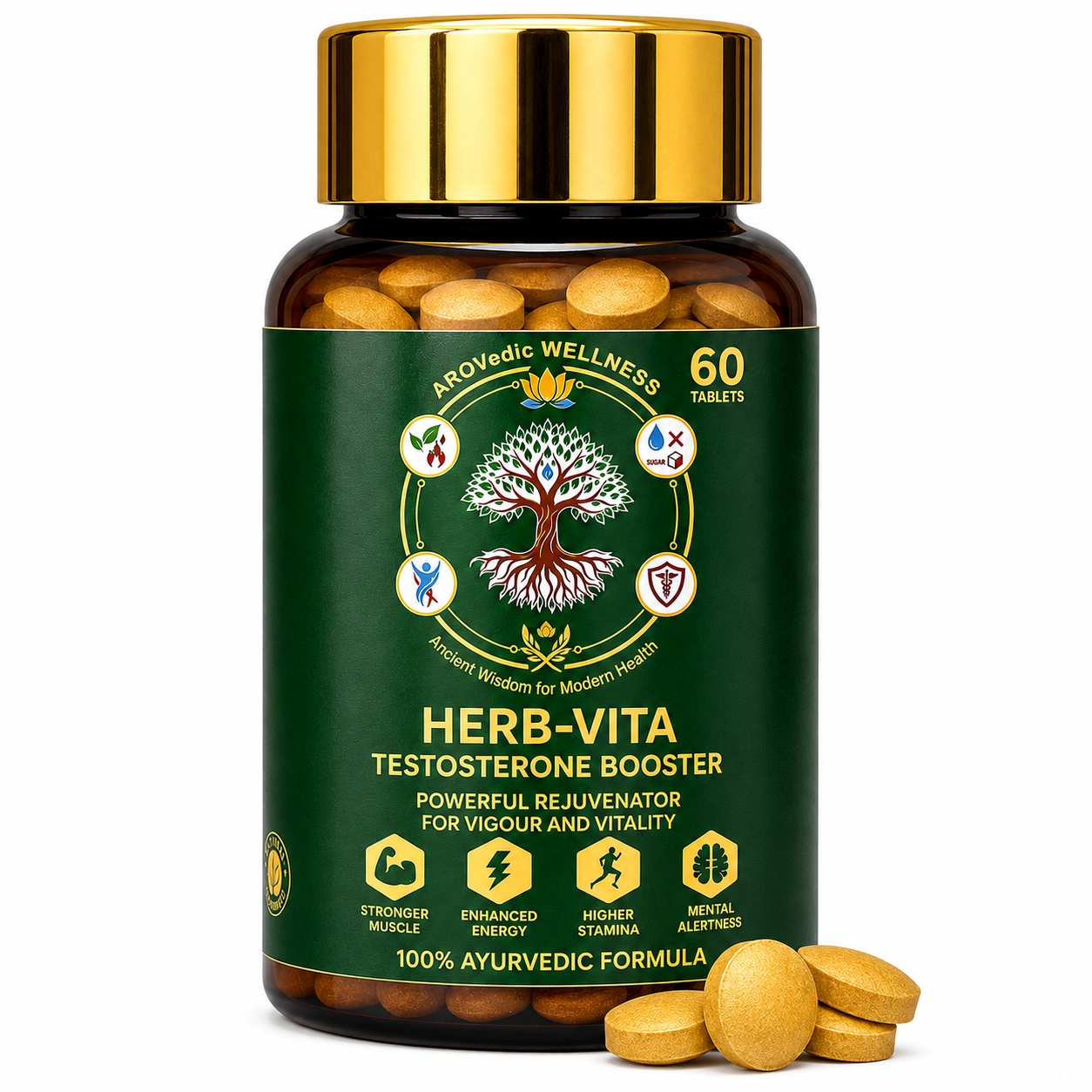 Arovedic Wellness Testosterone Booster